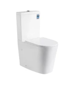 Poseidon Reno 022 Rimless Wall Faced Toilet – Gloss White