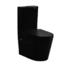 Poseidon Reno 022 Rimless Wall Faced Toilet – Matt Black -Renovation 022R MB 03
