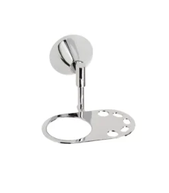 Kirra Chrome Toothbrush And Tumbler Holder