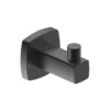 Luxus Matt Black Robe Hook -Renovation 10870