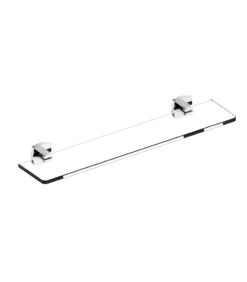Luxus Chrome Glass Shelf