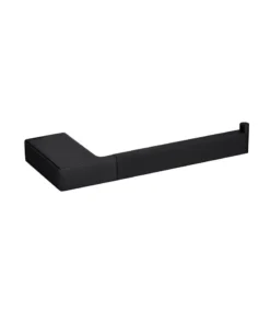 Eden Matt Black Toilet Roll Holder