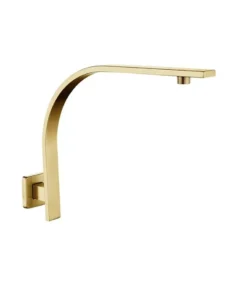 Cavallo Brushed Yellow Gold Gooseneck Shower Arm