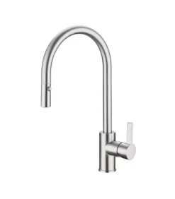 Opus Chrome Gooseneck Pull Out Sink Mixer