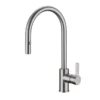Opus Brushed Nickel Gooseneck Pull Out Sink Mixer