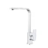 IKON Flores Chrome Gooseneck Sink Mixer