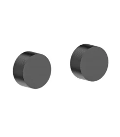 Qi Rund Brushed Gunmetal Grey Wall Top Assembly