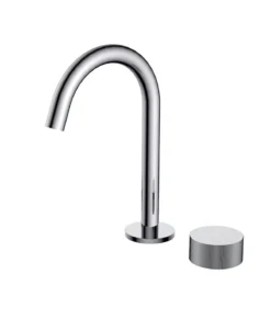Qi Progressive Chrome Basin Mixer