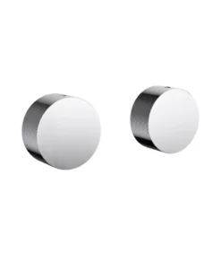 Qi Rund Chrome Basin Tap Set -Renovation 13151