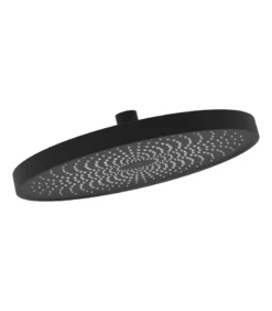Gabe Matt Black Round Shower Head 260mm