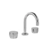 Loui Brushed Nickel Basin Tap Set