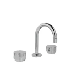 Loui Brushed Nickel Basin Tap Set