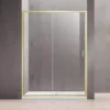 1100-1750mm Remodel Light Gold Semi-Frameless Wall To Wall Shower Screen 1 1100-1750mm Remodel Light Gold Semi-Frameless Wall To Wall Shower Screen -Renovation 13958