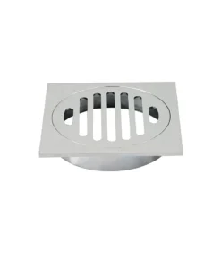 Roma Square Floor Waste – Chrome