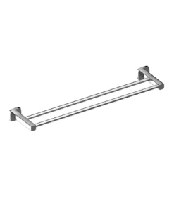 Luxus Double Towel Rail – Chrome