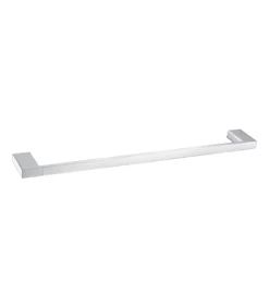 Eden Single Towel Rail – Chrome