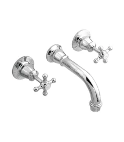 Noosa Heritage Bath Tap Set – Chrome