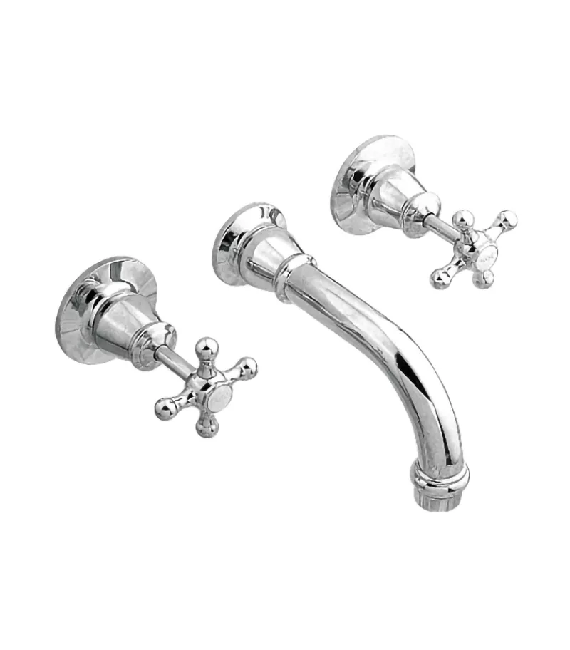 Noosa Heritage Bath Tap Set – Chrome 3 Noosa Heritage Bath Tap Set – Chrome