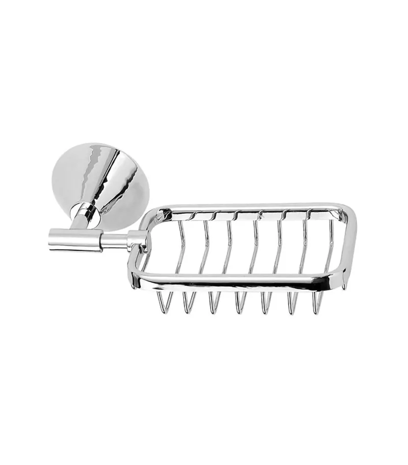 Kirra Chrome Soap Basket 3 Kirra Chrome Soap Basket