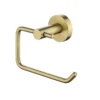 Lucid Toilet Roll Holder – Brushed Brass -Renovation 14553