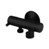 Link Matte Black Dual Control Mini Cistern Stop