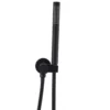 Round Matt Black Handheld Shower -Renovation 14713