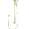 Bellino Brushed Yellow Gold Square Shower Rail -Renovation 14785