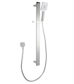 Bellino Brushed Nickel Square Shower Rail