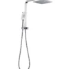 BK Square Chrome Twin Shower No Rail 2 BK Square Chrome Twin Shower No Rail -Renovation 14805