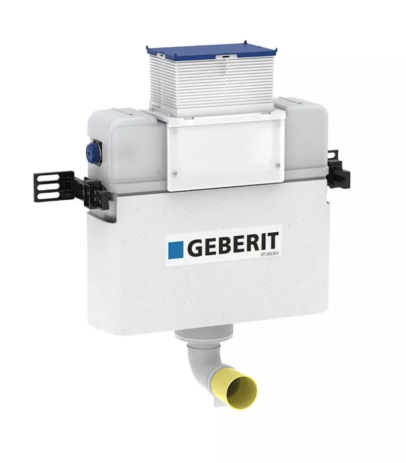 Geberit Frameless Low Height In-Wall Cistern For Wall Faced Floor Pan Kappa 3 Geberit Frameless Low Height In-Wall Cistern For Wall Faced Floor Pan Kappa