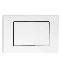 Square White Toilet Push Button G3004109W