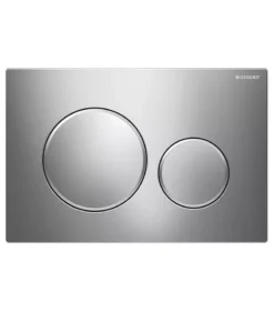 Geberit Round Chrome Toilet Push Button Sigma20KH