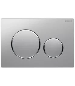 Geberit Round Chrome Toilet Push Button Sigma20JQ