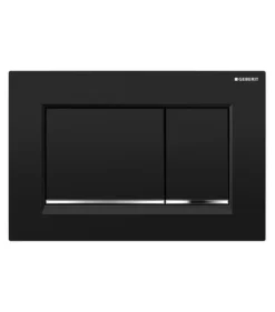 Geberit Square Matt Black Toilet Push Button Sigma30KM
