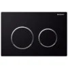 Geberit Round Black Toilet Push Button Kappa21KM