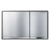 Geberit Square Brushed Chrome Toilet Button Sigma60GH -Renovation 15002