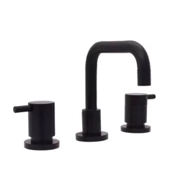 Elle Matt Black Basin Tap Set