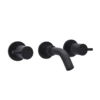 Elle Matt Black Bath Or Basin Tap Set 1 Elle Matt Black Bath Or Basin Tap Set -Renovation 15203