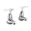 Kirra Lever Pillar Tap Set