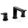 Liberty Matt Black Basin Tap Set