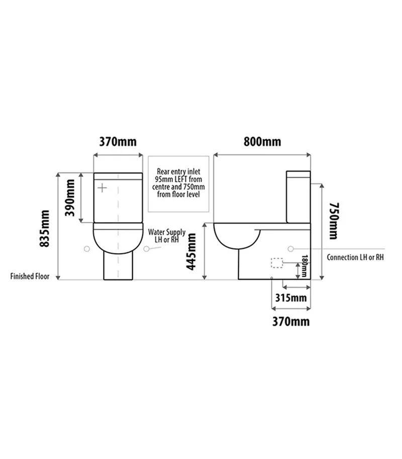 Linkcare Grey Assisted Living Toilet Suite 4 Linkcare Grey Assisted Living Toilet Suite - Image 2