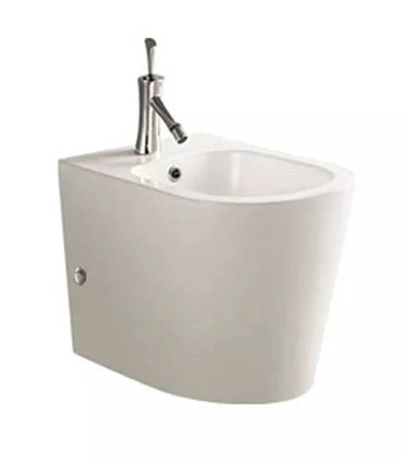 Poseidon Reno 202BD Wall Faced Bidet – Gloss White 2 Poseidon Reno 202BD Wall Faced Bidet – Gloss White