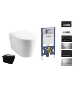 Poseidon Reno 302 Geberit Cistern Wall Hung Toilet