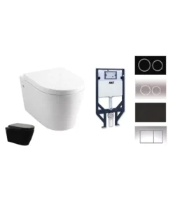 Poseidon Reno 302 R&T Cistern Wall Hung Toilet