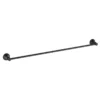 Clasico Traditional Single Towel Rail – Matt Black 2 Clasico Traditional Single Towel Rail – Matt Black -Renovation 66501 MB