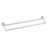 Clasico Traditional Double Towel Rail – Chrome -Renovation 66502 CH