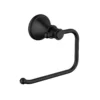 Clasico Matt Black Toilet Roll Holder 2 Clasico Matt Black Toilet Roll Holder -Renovation 66504 MB