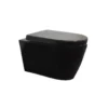 Poseidon Concealed Wall Hung Gloss Black Toilet Pan 302 2 Poseidon Concealed Wall Hung Gloss Black Toilet Pan 302 -Renovation 7543