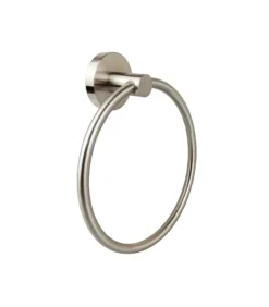 Opus Brushed Nickel Towel Ring