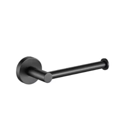 Opus Matt Black Toilet Roll Holder
